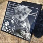 high detail quality laser engraving etching plaque granite