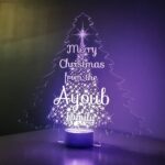 Christmas 3d LED light lamp