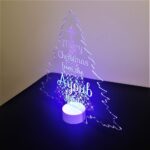 Christmas 3d LED light lamp