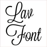 Lav font $0.00