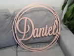 engagement sign rose gold