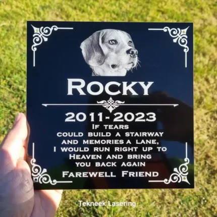 Memorial Plaque Grave Marker