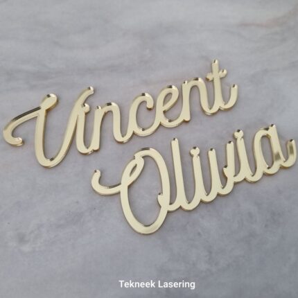 acrylic gold mirror name