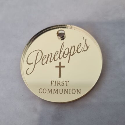 baptism christening tag