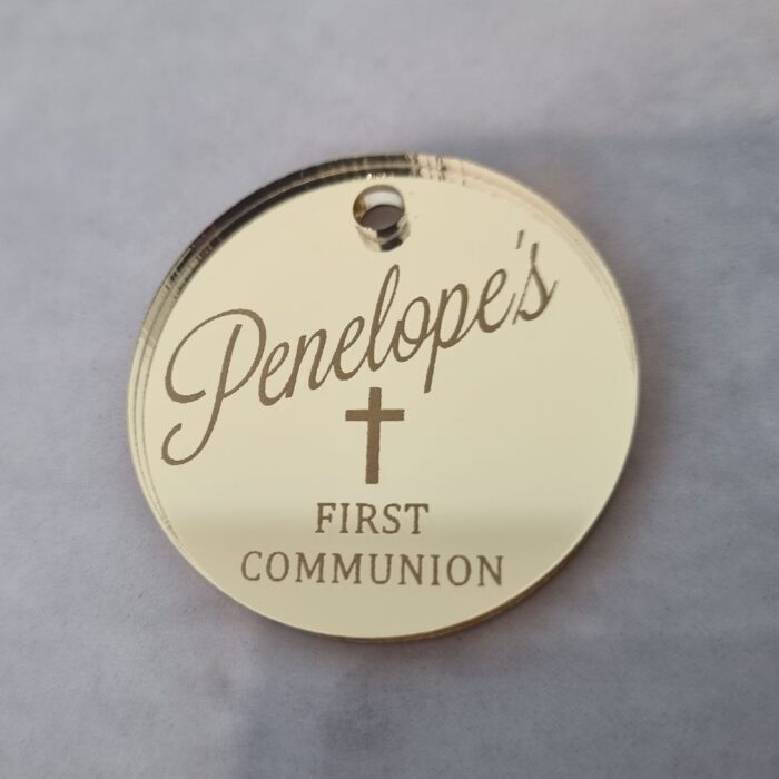 baptism christening tag