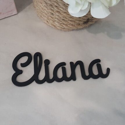 Laser Cut MDF Placecard Names