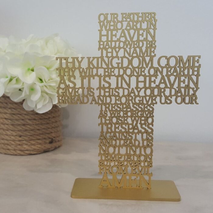 Gold sprayed design 3
